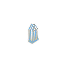 Aldo Rossi CABANA Tie Tack