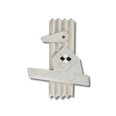 Peter Shire BANTAM Sterling Silver Brooch