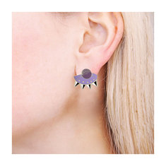 Peter Shire BARBARIAN Earrings jewelry memphis designers for acme