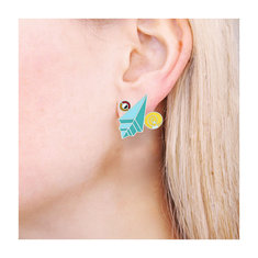 Peter Shire GOTHAM Earrings jewelry memphis designers for acme