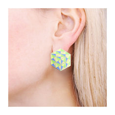Peter Shire M.B.C.O. Earrings jewelry memphis designers for acme