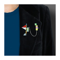 Peter Shire SKYHOOK 2 Brooch jewelry memphis designers for acme