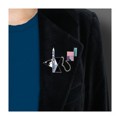 Peter Shire SKYHOOK 3 Brooch jewelry memphis designers for acme