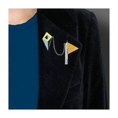 Peter Shire SKYHOOK 4 Brooch jewelry memphis designers for acme