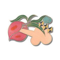 Peter Shire WILCOX Brooch - Original Version jewelry melrose emblematic