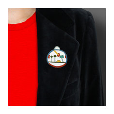 Ettore Sottsass JARDINIERE Brooch jewelry architects for acme