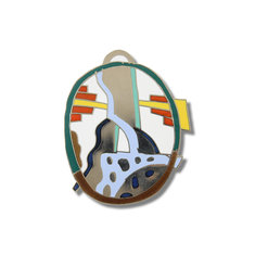 Ettore Sottsass MADRAS Brooch jewelry architects for acme