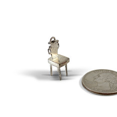 Ettore Sottsass PRANZO Sterling Silver CHAIRM