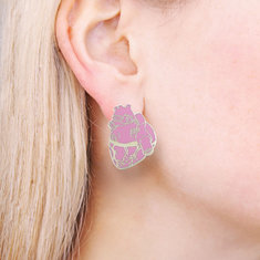Lanning Stern HEART Earrings jewelry acme collection