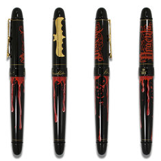 Bram Stoker DRACULA Anniversary Roller Ball Pen ARCHIVED writing tools pens