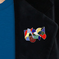 Ann Thornycroft SANKHARA Brooch jewelry artists for acme