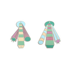 Matteo Thun DOWNTOWN 1 & 2 Earrings