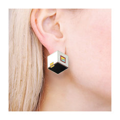 Stanley Tigerman C.W.A.V. Earrings jewelry architects for acme
