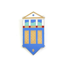 Stanley Tigerman FOLLY Brooch
