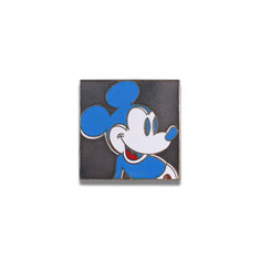 Andy Warhol MICKEY GRAY Brooch ARCHIVED writing tools pens