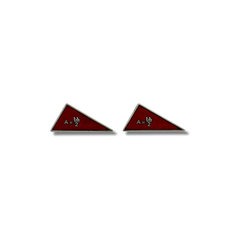 Robert Wilhite TRIANGLE Earrings jewelry graphic designers