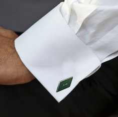 Robert Wilhite PARALLELOGRAM Cufflinks jewelry graphic designers