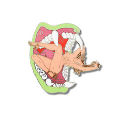 Robert Williams DREAMS BITE Brooch jewelry new pop series
